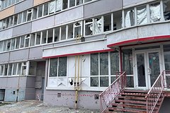 В Белгороде снаряд разорвался рядом с выгуливавшей собак женщиной